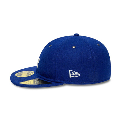 This is a LA Dodgers MLB Wool Dark Blue Retro Crown 59FIFTY Fitted Cap 5