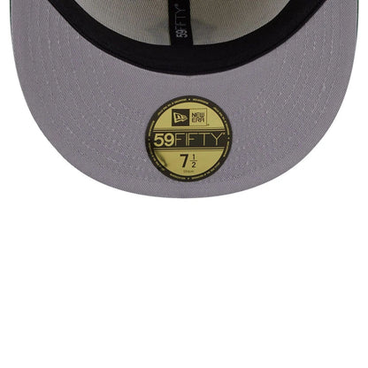 This is a New York Yankees MLB Colour Develop White 59FIFTY Fitted Cap 2