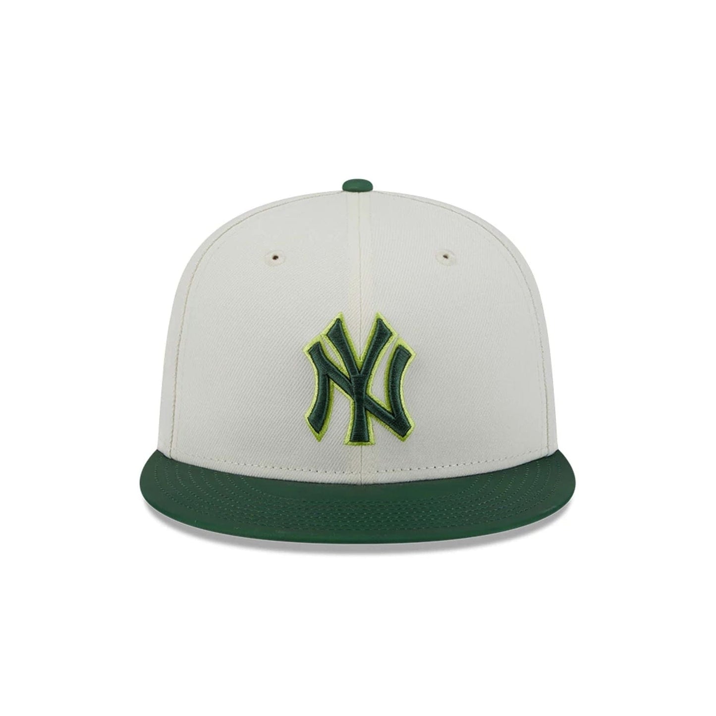 This is a New York Yankees MLB Colour Develop White 59FIFTY Fitted Cap 3
