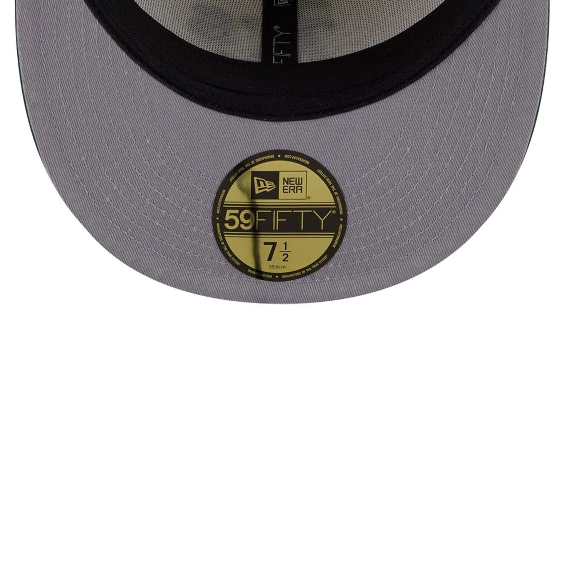 This is a Oakland Athletics MLB Colour Develop White 59FIFTY Fitted Cap 2
