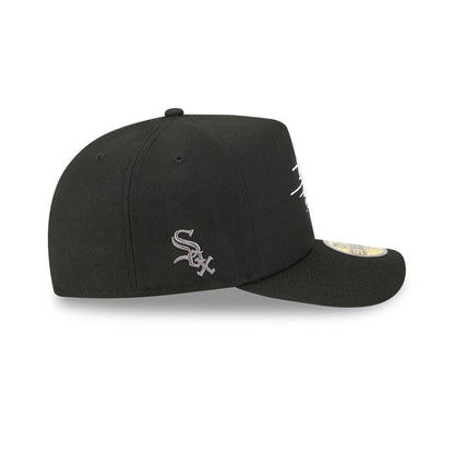 This is a Chicago White Sox MLB Cartoon Black 59FIFTY A-Frame Fitted Cap 5