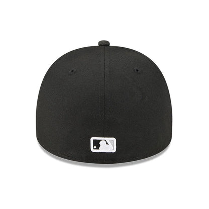 This is a Chicago White Sox MLB Cartoon Black 59FIFTY A-Frame Fitted Cap 7