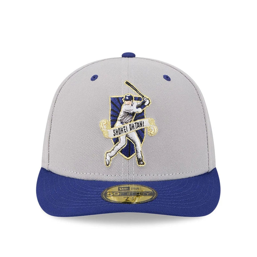 This is a LA Dodgers MLB Player Grey 59FIFTY Fitted Cap 3