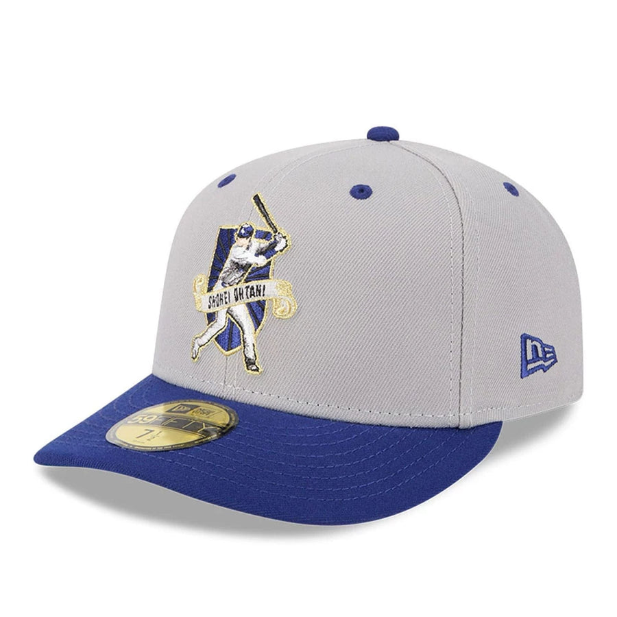 This is a LA Dodgers MLB Player Grey 59FIFTY Fitted Cap 4