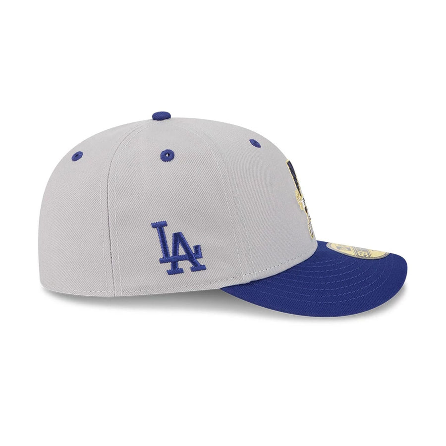 This is a LA Dodgers MLB Player Grey 59FIFTY Fitted Cap 5