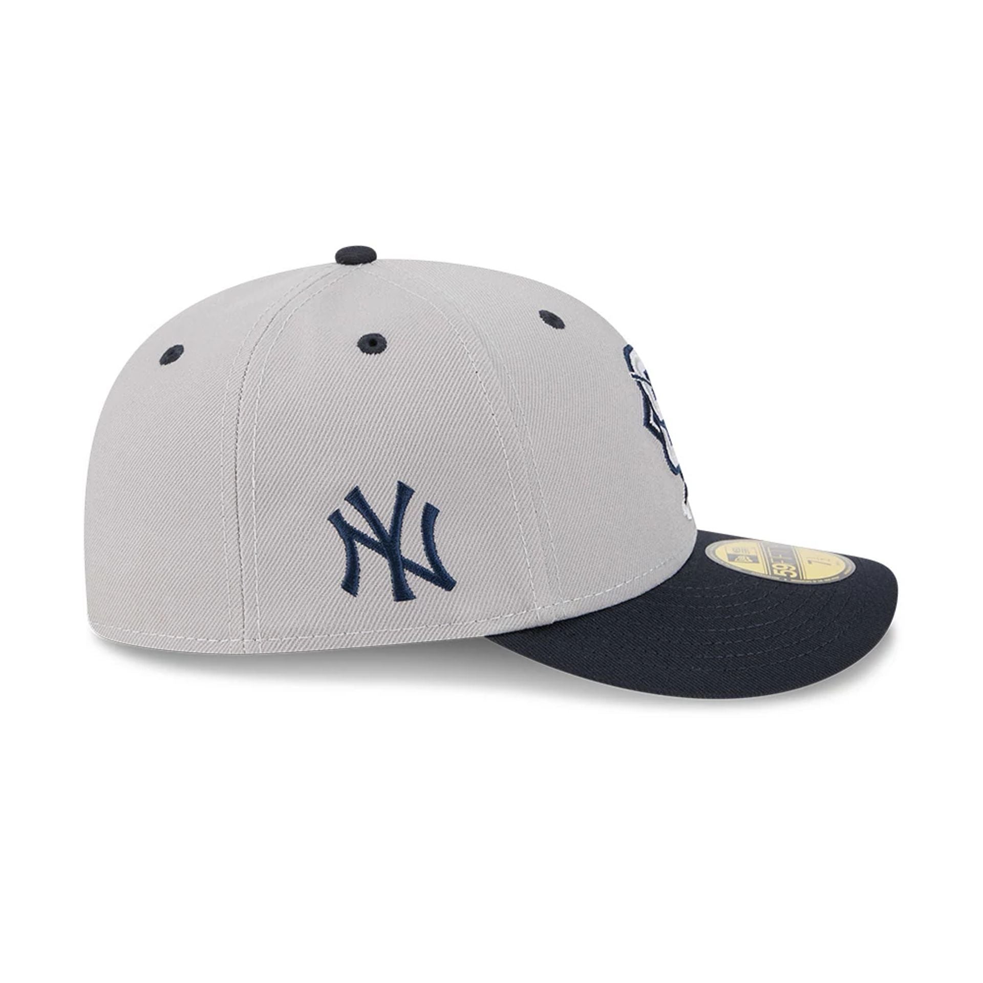 This is a New York Yankees MLB Player Grey 59FIFTY Fitted Cap 5