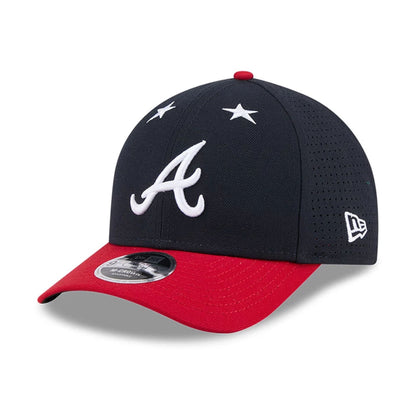 This is a Atlanta Braves MLB 2025 All Star Game Navy 9FORTY M-Crown Adjustable Cap 3
