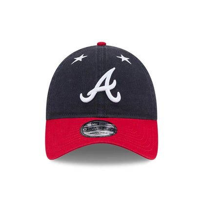 This is a Atlanta Braves MLB 2025 All Star Game Navy 9TWENTY Adjustable Cap 3