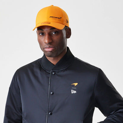 The Male model is wearing McLaren Racing McLaren Black Reversible Bomber Jacket  5