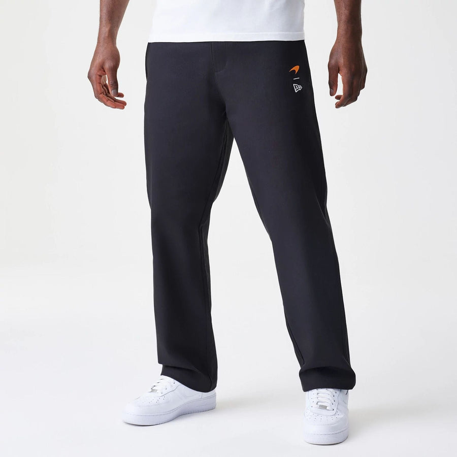 The Male model is wearing McLaren Racing Woven Black Joggers  9