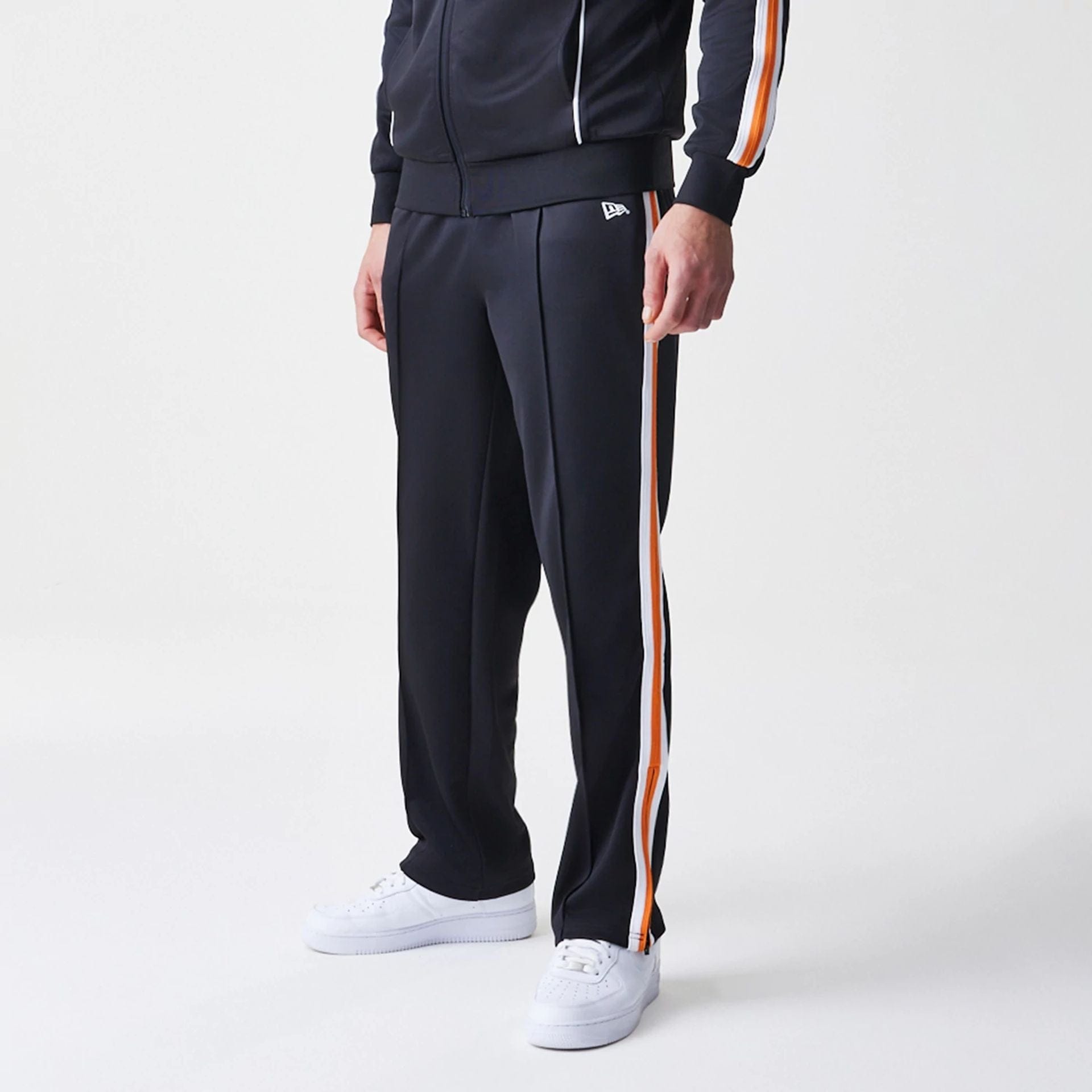 The Male model is wearing McLaren Racing Poly Black Joggers  7