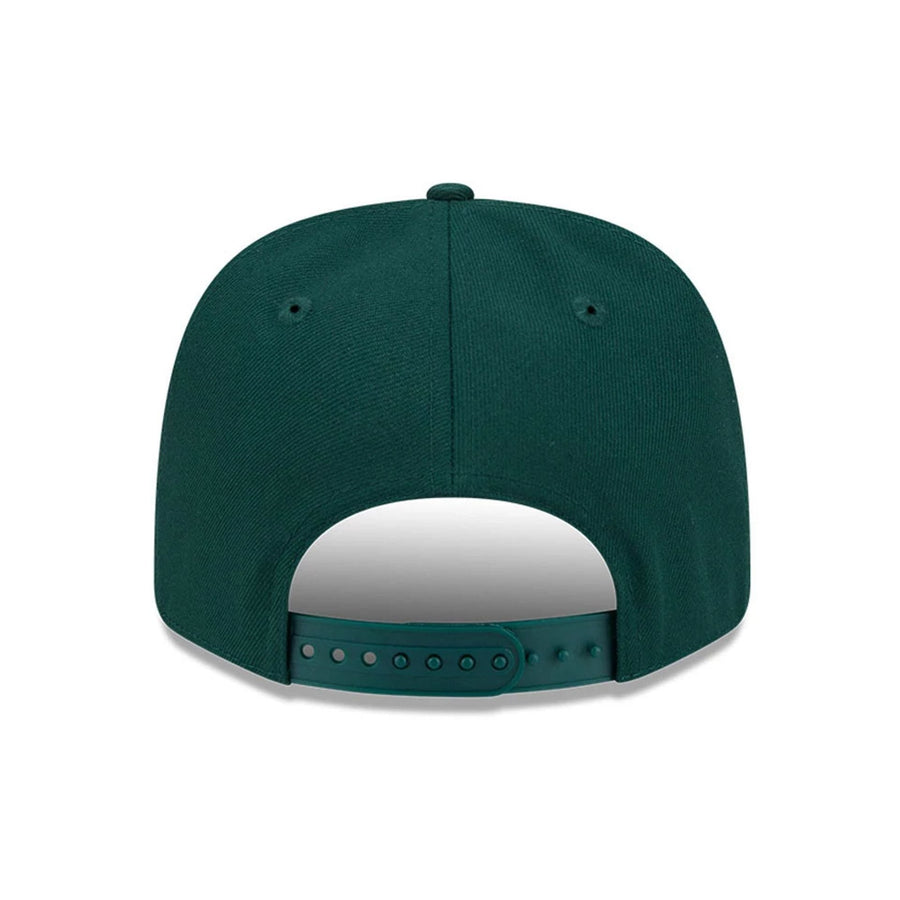 This is a Minnesota Wild NHL Stated Dark Green 9SEVENTY Stretch Snap Adjustable Cap 7