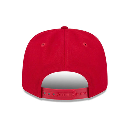 This is a Florida Panthers NHL Stated Red 9SEVENTY Stretch Snap Adjustable Cap 7