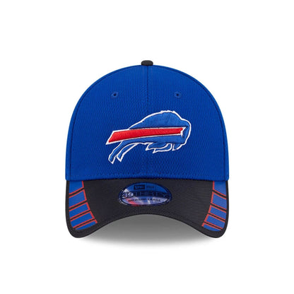 This is a Buffalo Bills NFL Visor Hit Blue 39THIRTY Stretch Fit Cap 2
