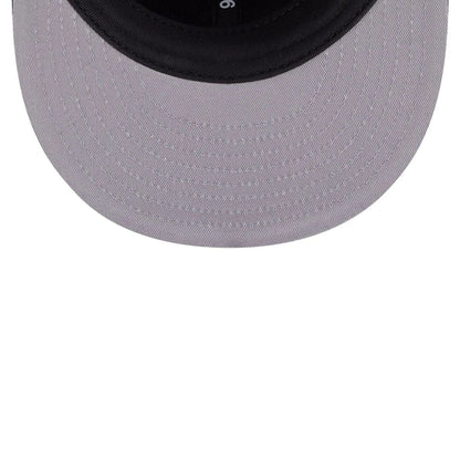 This is a Chicago White Sox MLB Plaid Black Retro Crown 9FIFTY Snapback Adjustable Cap 2