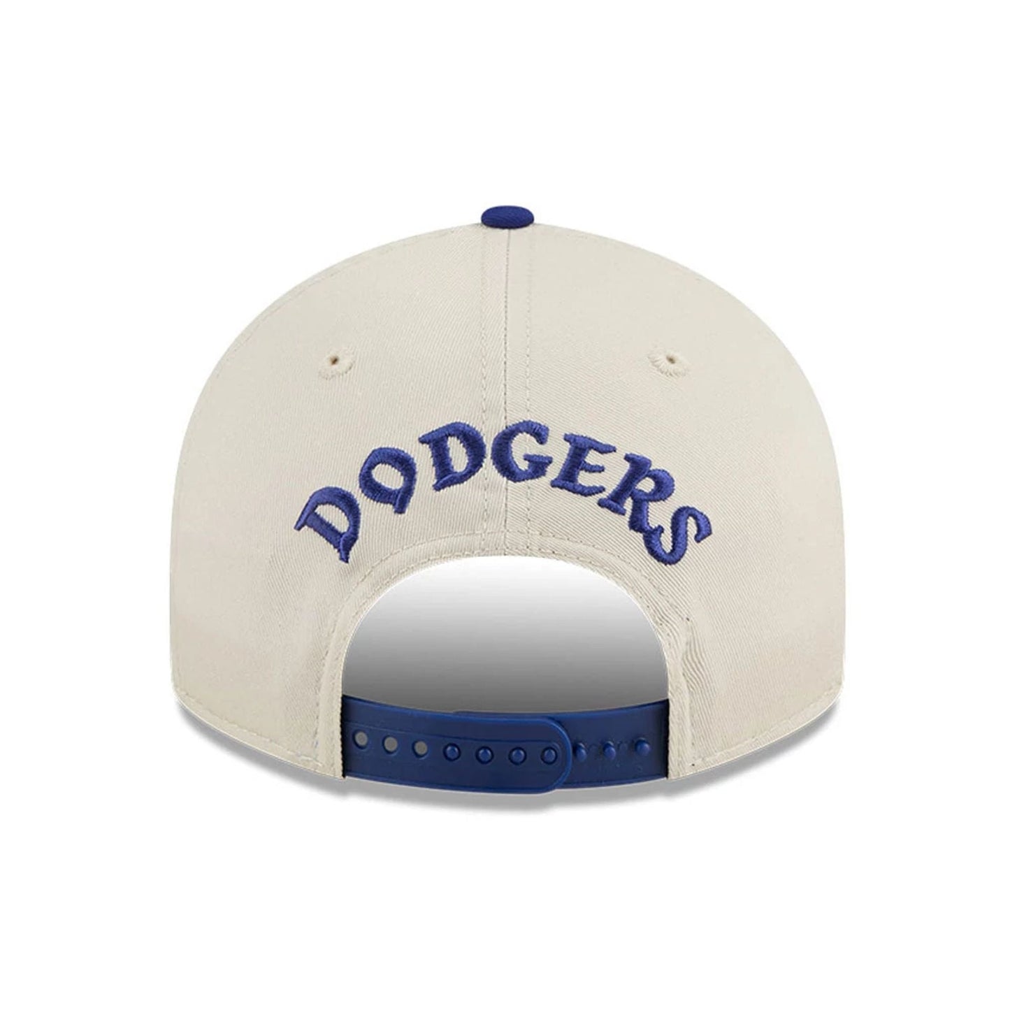 This is a Brooklyn Dodgers MLB Scatter Cream Retro Crown 9FIFTY Adjustable Cap 5