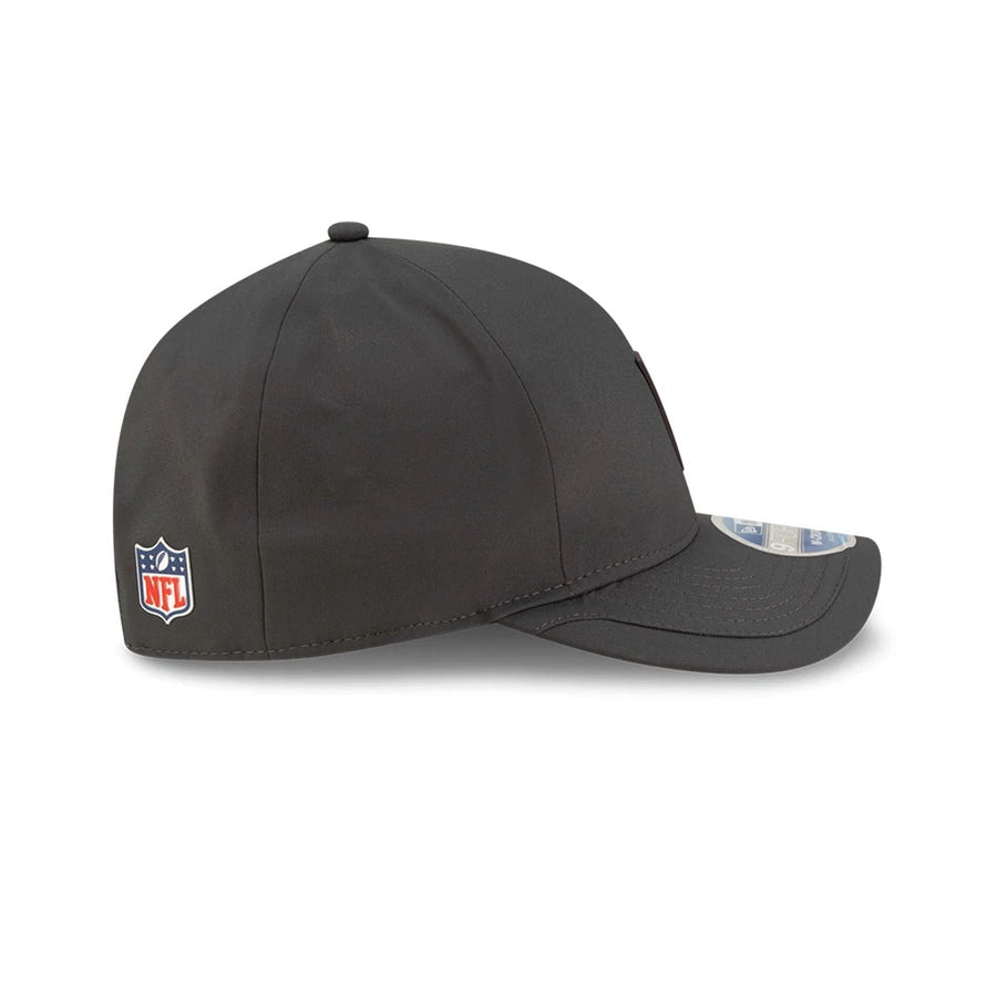 This is a Cleveland Browns NFL Sideline 2025 Charcoal 9FORTY M-Crown Adjustable Cap 7