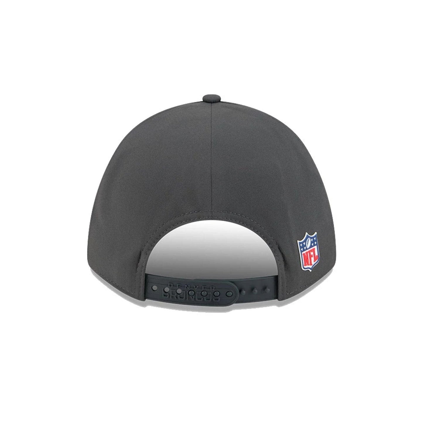 This is a Denver Broncos NFL Sideline 2025 Charcoal 9FORTY M-Crown Adjustable Cap 7