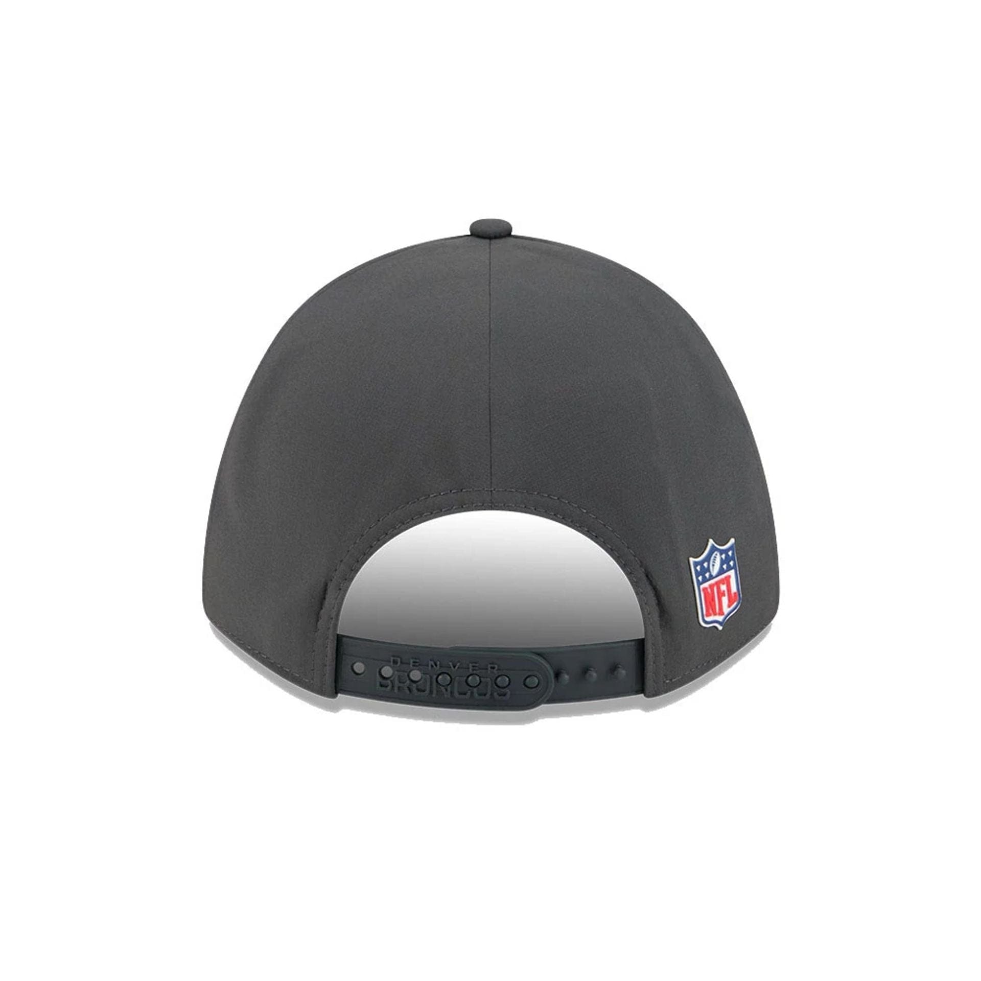This is a Denver Broncos NFL Sideline 2025 Charcoal 9FORTY M-Crown Adjustable Cap 7