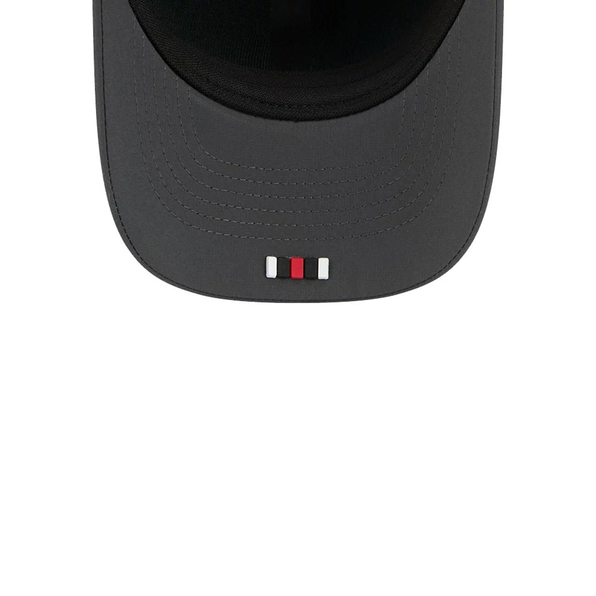 This is a Atlanta Falcons NFL Sideline 2025 Charcoal 9FORTY M-Crown Adjustable Cap 2