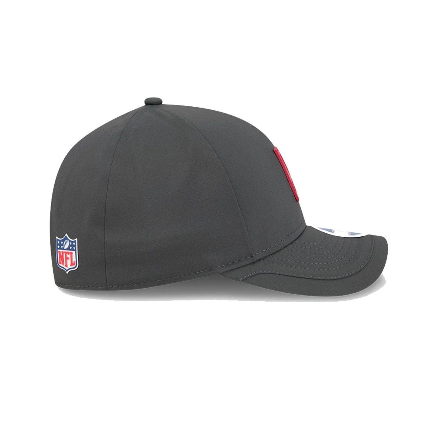 This is a Arizona Cardinals NFL Sideline 2025 Charcoal 9FORTY M-Crown Adjustable Cap 5