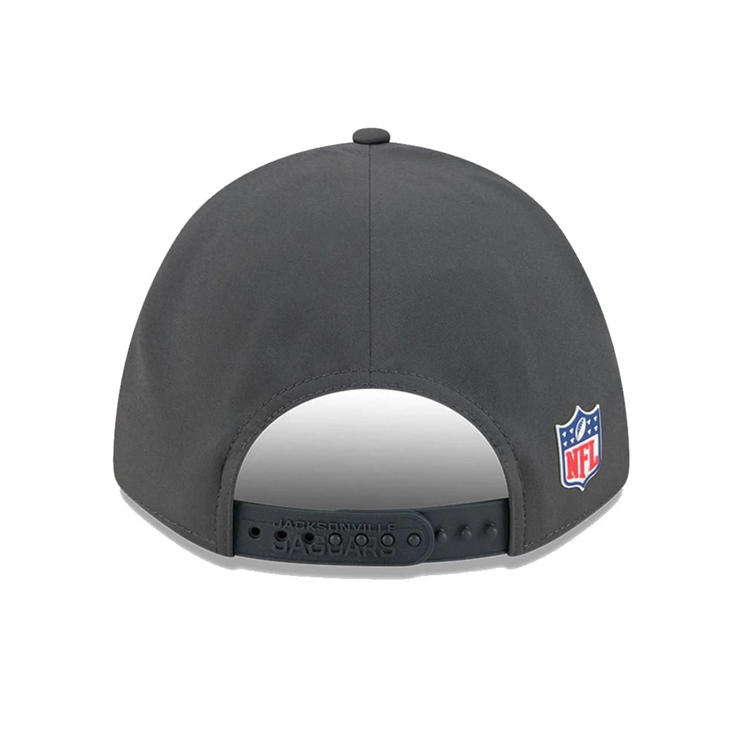 This is a Jacksonville Jaguars NFL Sideline 2025 Charcoal 9FORTY M-Crown Adjustable Cap 7