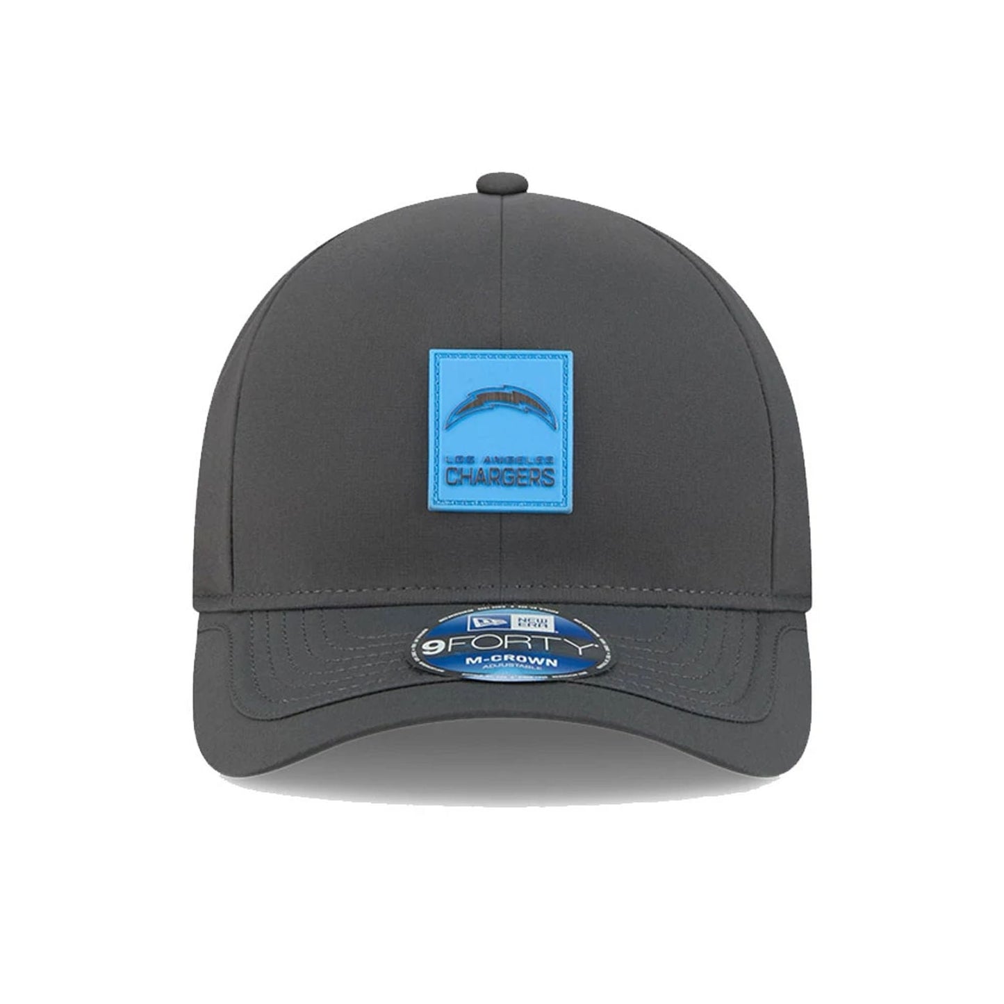 This is a LA Chargers NFL Sideline 2025 Charcoal 9FORTY M-Crown Adjustable Cap 3