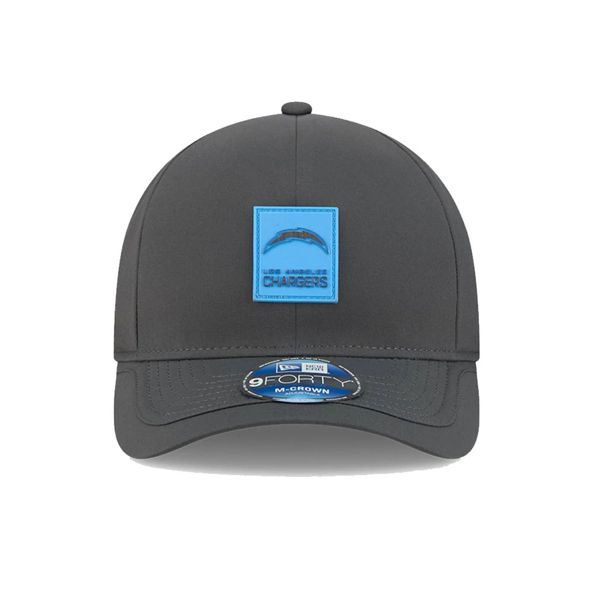 This is a LA Chargers NFL Sideline 2025 Charcoal 9FORTY M-Crown Adjustable Cap 3