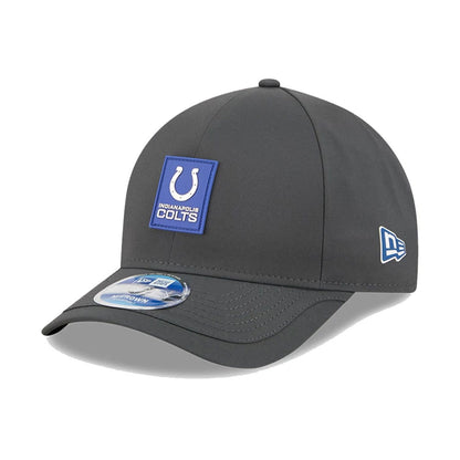This is a Indianapolis Colts NFL Sideline 2025 Charcoal 9FORTY M-Crown Adjustable Cap 1