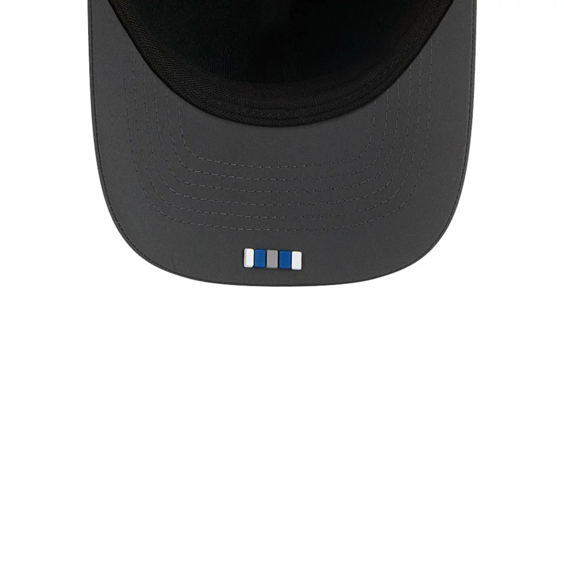 This is a Indianapolis Colts NFL Sideline 2025 Charcoal 9FORTY M-Crown Adjustable Cap 2