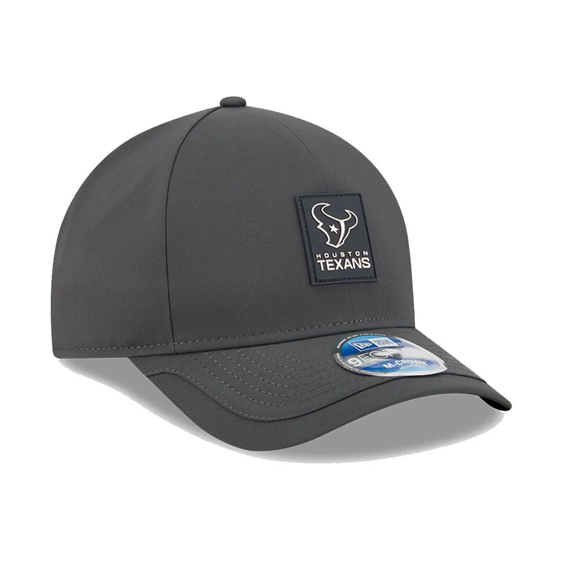 This is a Houston Texans NFL Sideline 2025 Charcoal 9FORTY M-Crown Adjustable Cap 4