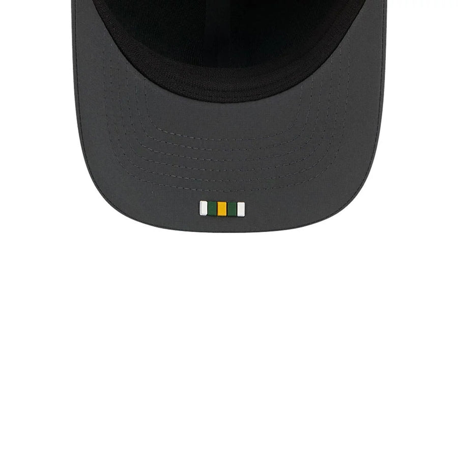 This is a Green Bay Packers NFL Sideline 2025 Charcoal 9FORTY M-Crown Adjustable Cap 2