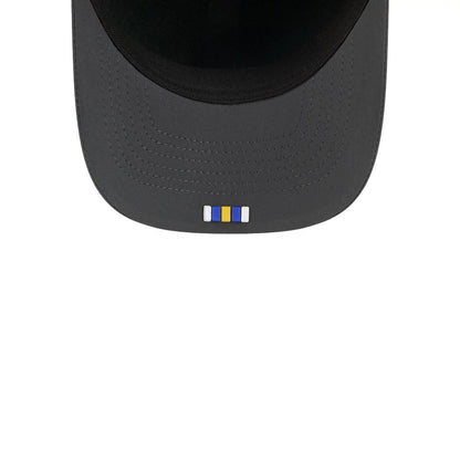This is a LA Rams NFL Sideline 2025 Charcoal 9FORTY M-Crown Adjustable Cap 2