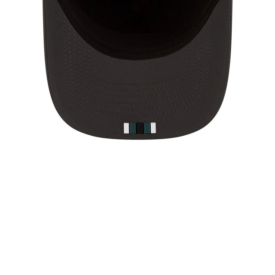 This is a Philadelphia Eagles NFL Sideline 2025 Charcoal 9FORTY M-Crown Adjustable Cap 7