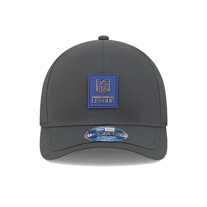 This is a Official Logo NFL Sideline 2025 Charcoal 9FORTY M-Crown Adjustable Cap 3