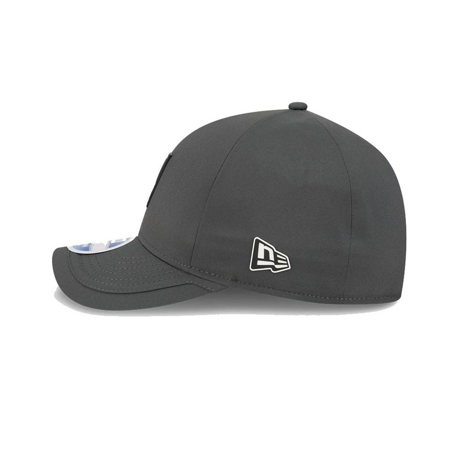 This is a Pittsburgh Steelers NFL Sideline 2025 Charcoal 9FORTY M-Crown Adjustable Cap 5