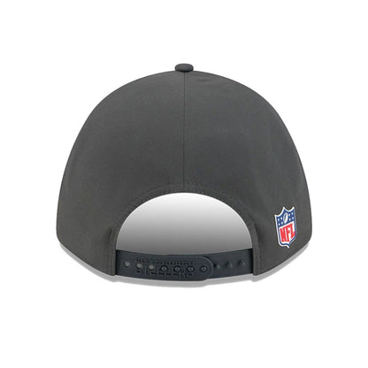 This is a Pittsburgh Steelers NFL Sideline 2025 Charcoal 9FORTY M-Crown Adjustable Cap 7