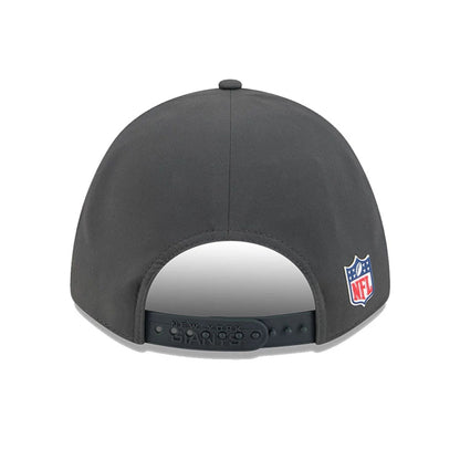 This is a New York Giants NFL Sideline 2025 Charcoal 9FORTY M-Crown Adjustable Cap 7
