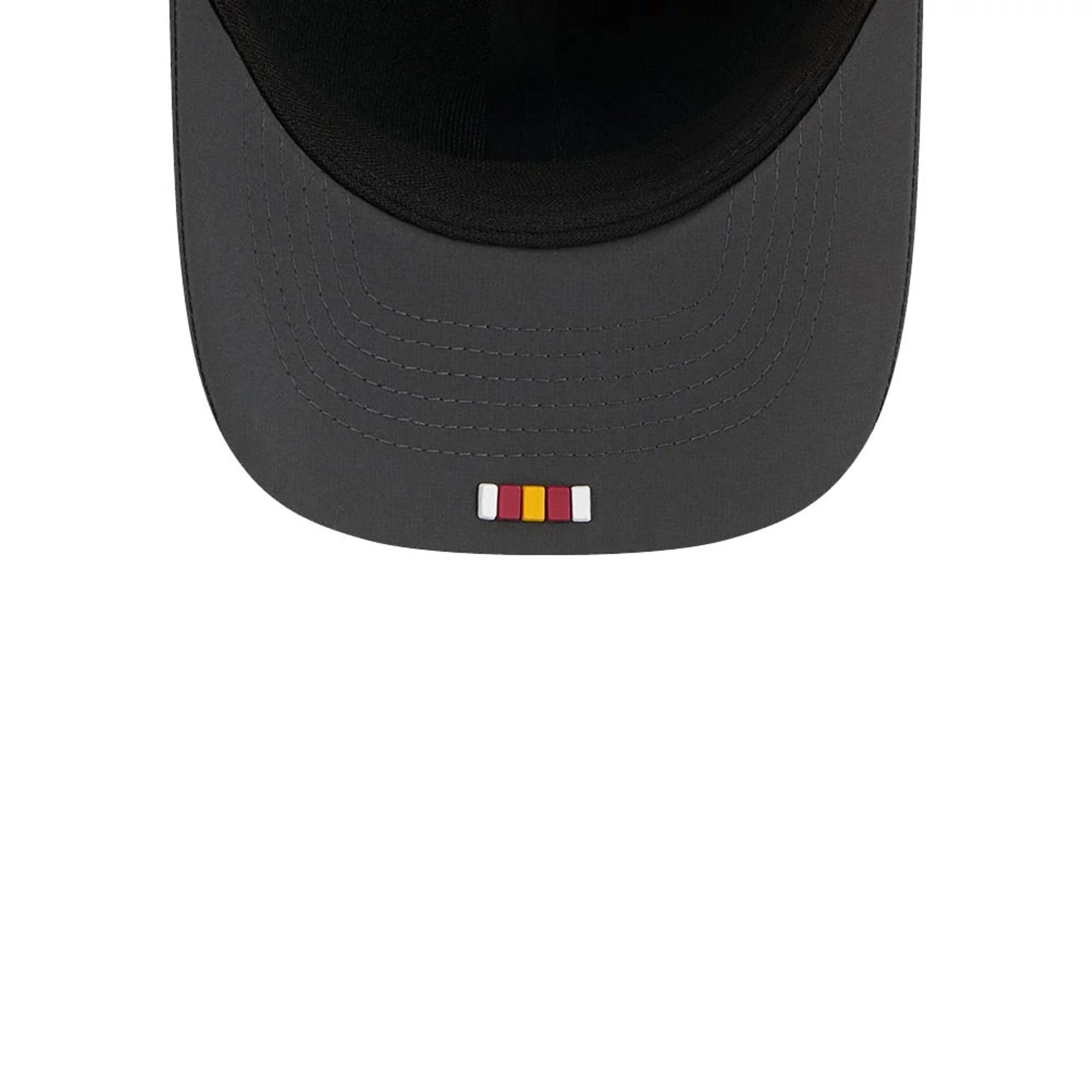 This is a Washington Commanders NFL Sideline 2025 Charcoal 9FORTY M-Crown Adjustable Cap 2