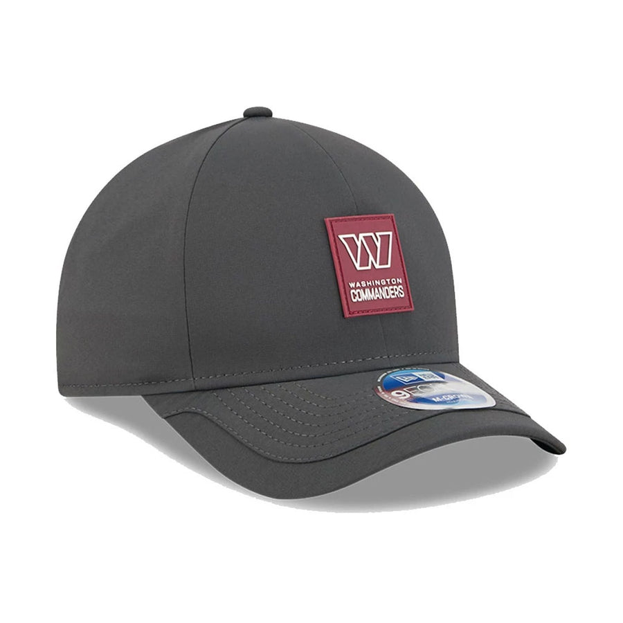 This is a Washington Commanders NFL Sideline 2025 Charcoal 9FORTY M-Crown Adjustable Cap 3