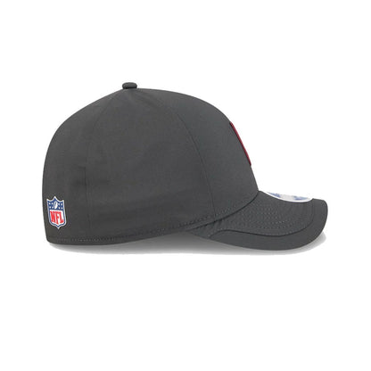 This is a Washington Commanders NFL Sideline 2025 Charcoal 9FORTY M-Crown Adjustable Cap 5