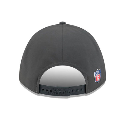 This is a Baltimore Ravens NFL Sideline 2025 Charcoal 9FORTY M-Crown Adjustable Cap 7