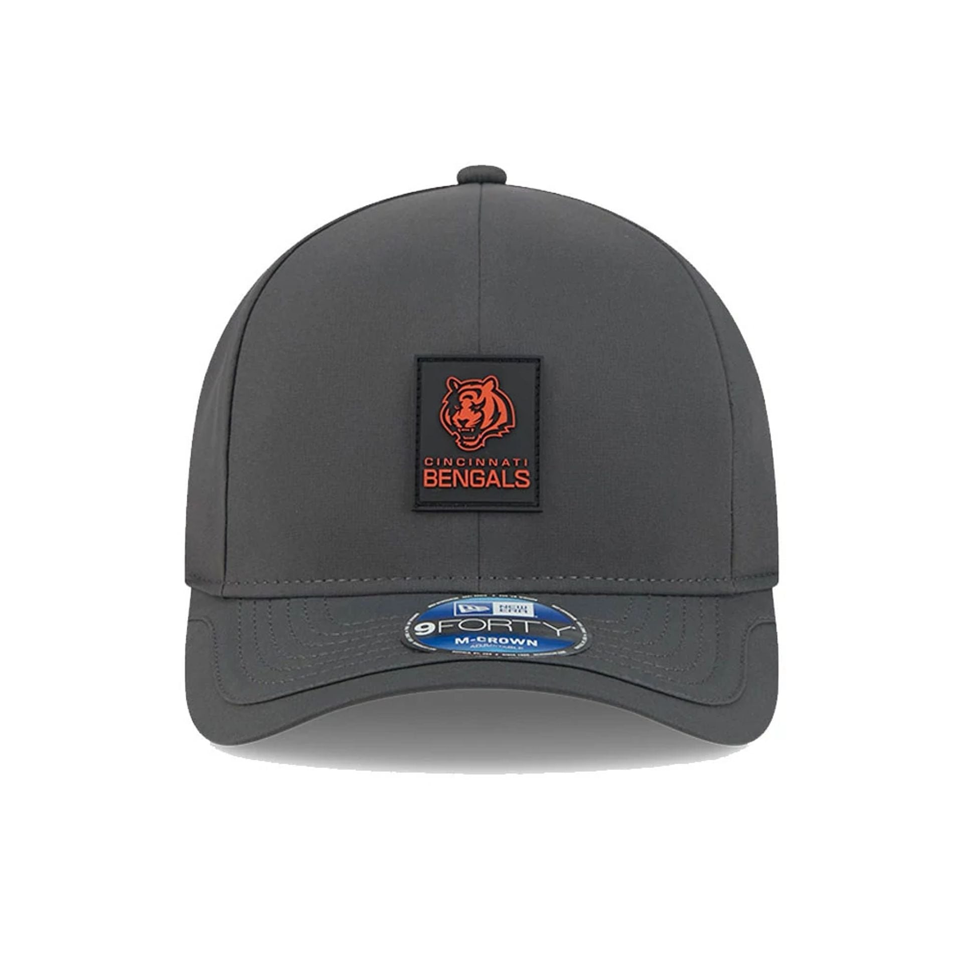 This is a Cincinnati Bengals NFL Sideline Charcoal 9FORTY M-Crown Adjustable Cap 3