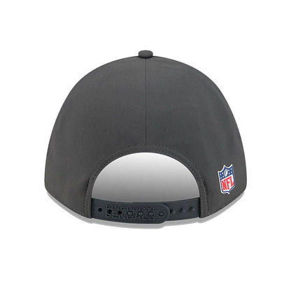 This is a Cincinnati Bengals NFL Sideline Charcoal 9FORTY M-Crown Adjustable Cap 7