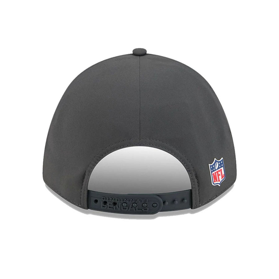 This is a Cincinnati Bengals NFL Sideline Charcoal 9FORTY M-Crown Adjustable Cap 7