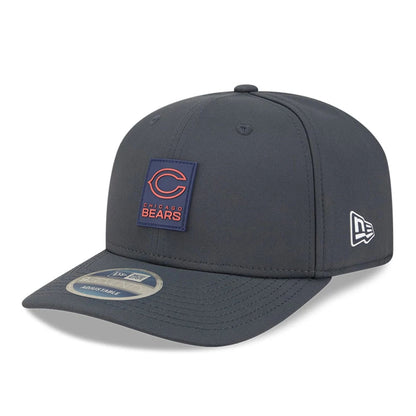 This is a Chicago Bears NFL Sideline Charcoal 9SEVENTY Stretch Snap Adjustable Cap 4