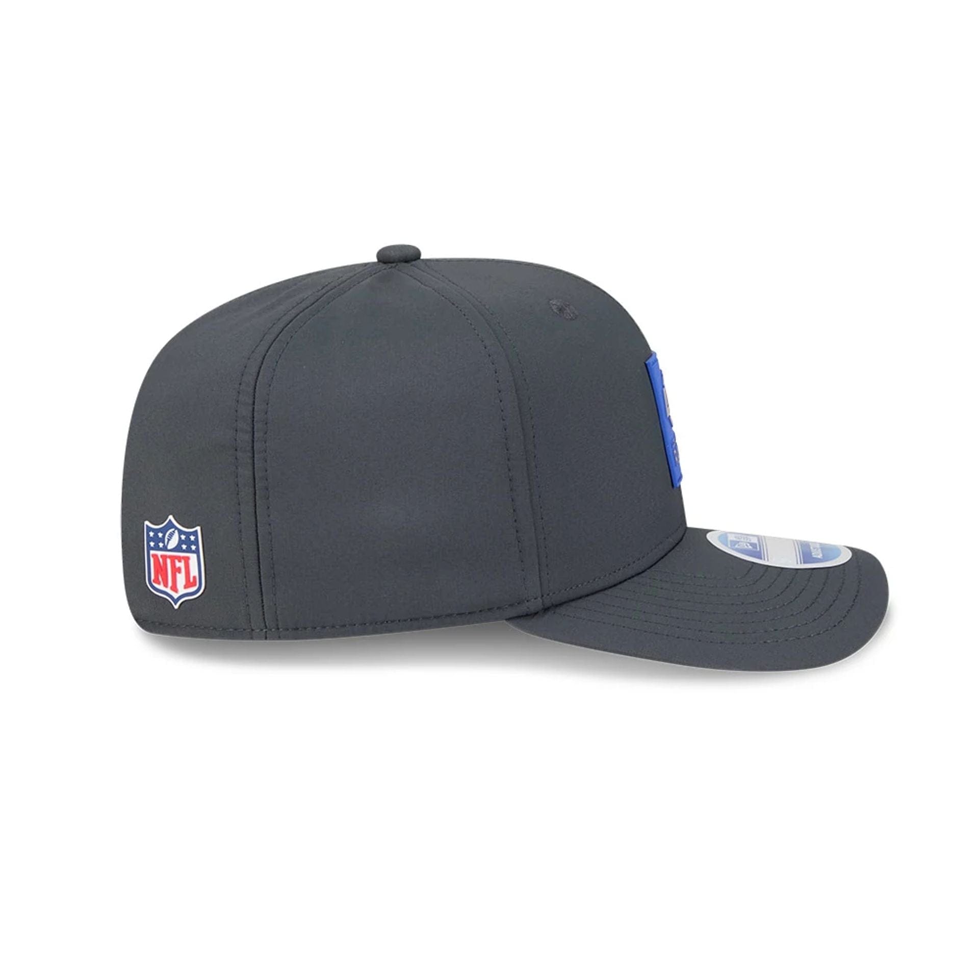 NFL Sideline 2025 LA Rams Charcoal 9SEVENTY Stretch Snap Cap | NEC EU