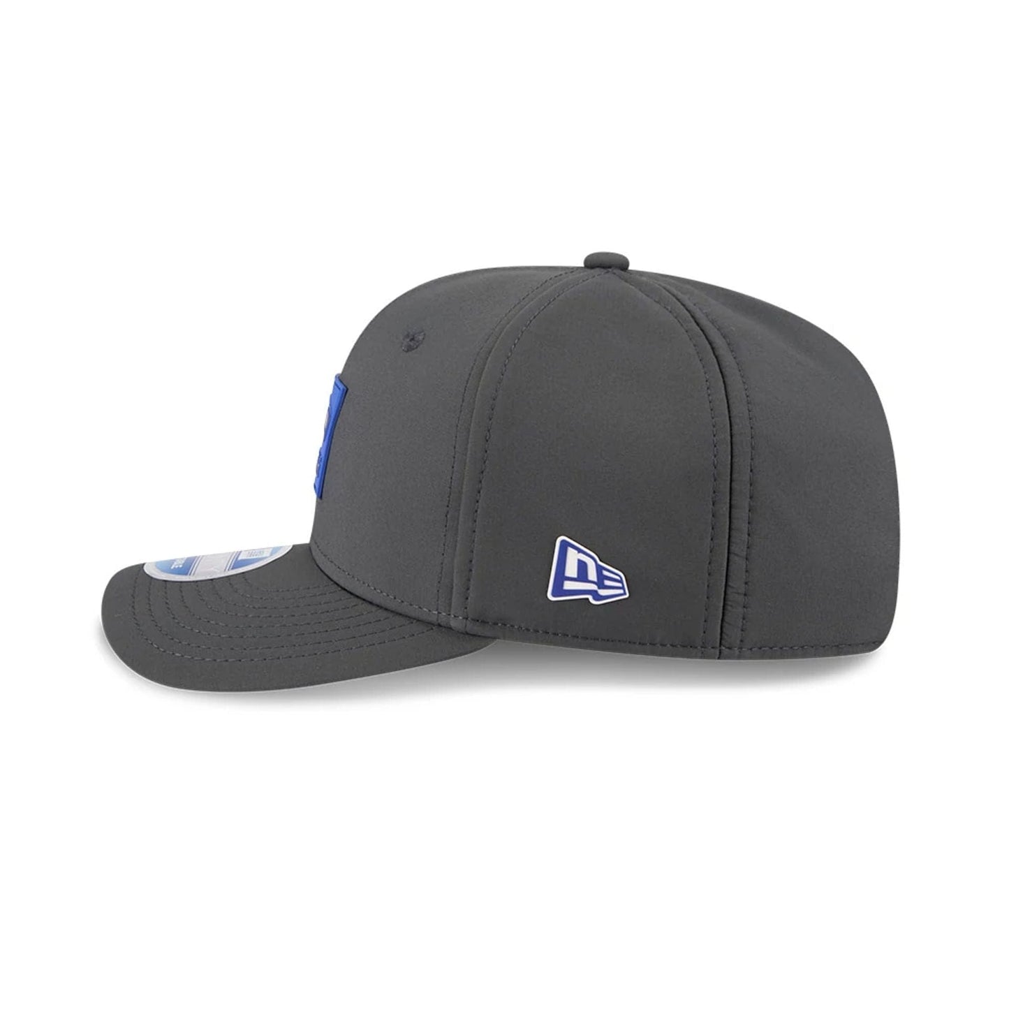This is a Tennessee Titans NFL Sideline 2025 Charcoal 9SEVENTY Stretch Snap Adjustable Cap 6
