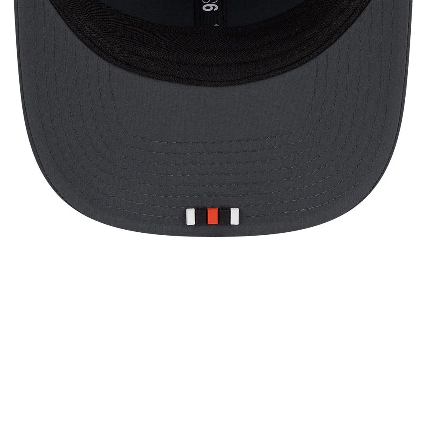 This is a Cincinnati Bengals NFL Sideline Charcoal 9SEVENTY Stretch Snap Adjustable Cap 7