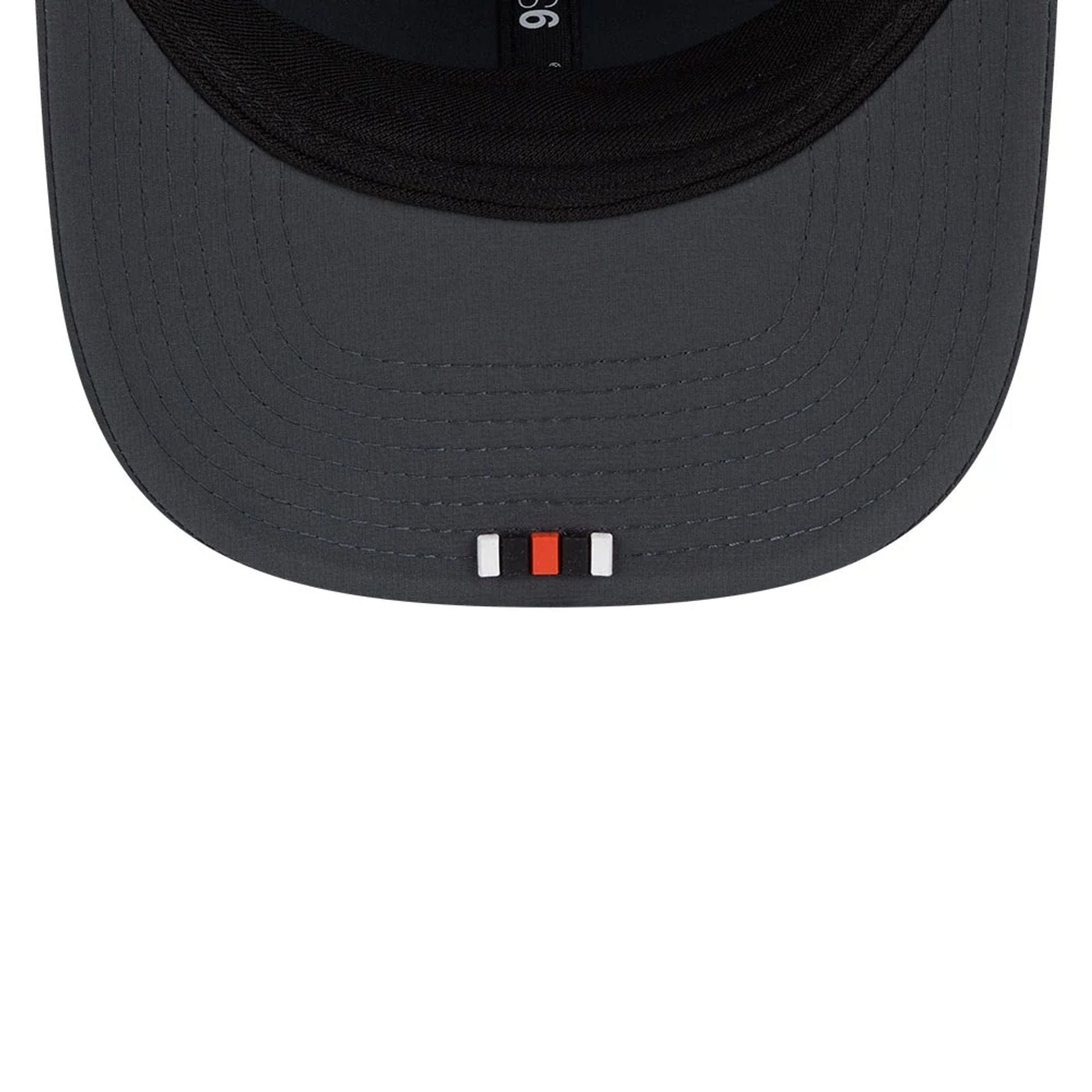 This is a Cincinnati Bengals NFL Sideline Charcoal 9SEVENTY Stretch Snap Adjustable Cap 7